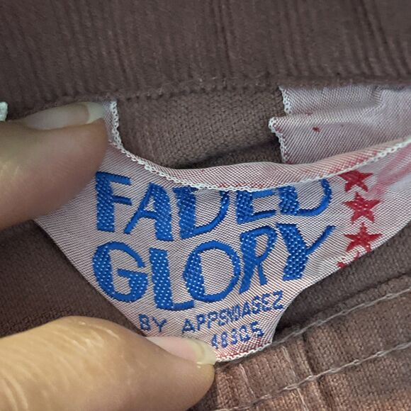 VTG Coverall Jumpsuit Womens M Corduroy Flare Wide Leg Groovy 70s Retro Brown - Picture 4 of 16